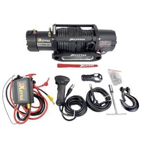Treuil électrique 12V 2000lb-20000lb, robuste, tout-terrain, 4x4, pour Jeep, camion, SUV, bateau et automobile, avec télécommande sans fil - Product Image 2