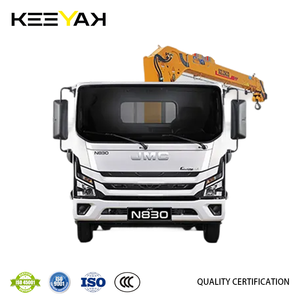 Camión grúa montado <span class=keywords><strong>JMC</strong></span> con motor diésel de 122Hp Euro4 Camión grúa montada en camión Camión de carga de 4 toneladas con grúa - Product Image 4