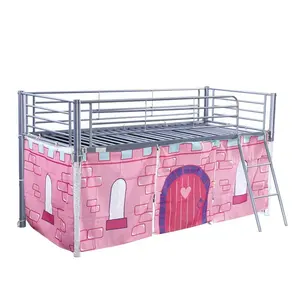 Детская двухъярусная кровать для детей, распродажа, недорогие металлические двухъярусные кровати с лестницей