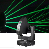 Lumière principale mobile laser Rgb à 6 yeux avec rotation de l'axe XYZ en forme d'éventail Dmx512 effet de scène de contrôle pour DJ Disco KTV Party Club