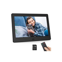 Cadre photo numérique en plastique Sudex avec écran tactile HD IPS de 7 pouces, stockage interne de 16 Mo, Wi-Fi, USB-C, lecture vidéo, lecteur de musique, horloge
