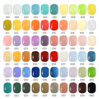 Collection de vernis à ongles professionnels JOUS personnalisés, 60 couleurs, sans HEMA, 15 ml, très bonne qualité UV, marque privée, ensemble de vente en gros français