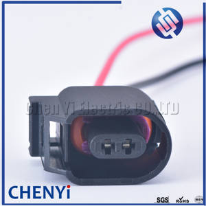 Enchufe de arnés de Sensor de velocidad ABS de 2 pines para Golf MK5 MK6 B6 Polo A4 Q3 Seat Altea Toldeo 6E0973702 8T0973702 - Product Image 2