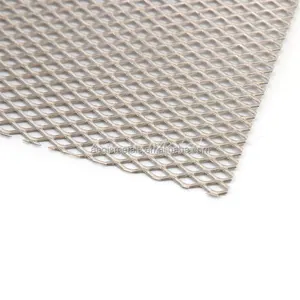 Nickel Expanded Mesh Sheet Precision Expanded Mesh Flattening