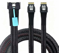 Câble de transition serveur PCIE Gen5 MCIO vers 2x Mini SFF-8654 4i