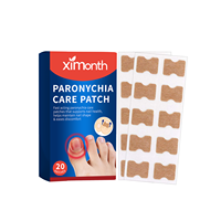 Autocollant adhésif pour le soin des ongles des pieds, patch correcteur d'ongles, il s'adapte à la courbe de la surface, relaxant et déshydratant