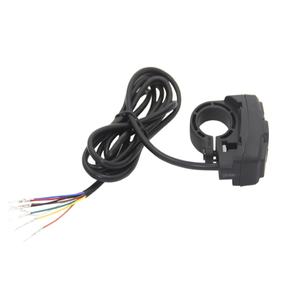 Interruptor de luz 3 en 1 para bicicleta eléctrica y patinete, 36V 48V, con bocina, faro y funciones de dirección, para piezas de bicicleta eléctrica de 48V - Product Image 4
