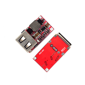 HW-384 โมดูลจ่ายไฟ USB พร้อมโมดูลปรับแรงดันไฟฟ้า DC-DC แบบสเต็ปดาวน์ 6-24V 9V 12V 24V ถึง 5V3A ที่ชาร์จในรถยนต์ - Product Image 1