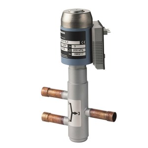 M3FK32LX Three Way Solenoid Control Valve 1/2 In Port Electronic <b>Worm</b> <b>Gear</b> Drive Refrigerant Normal Temperature - Product Image 1