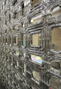 Lắp Đặt Nghệ Thuật Treo Tường Pha Lê Theo Yêu Cầu Với Thiết Kế Và Hình Dạng Độc Đáo Để Trang Trí Khách Sạn - Product Image 4