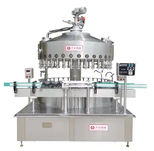 Soy Sauce Vinegar Filling Machine Water Oil Liquid Beer Beverage Chemical Gear PLC Core Components Used High Waist Multiple