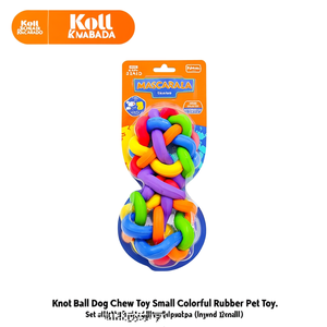 Juguete Masticable para Perros con Forma de Bola, Juguete de Goma Pequeño y Colorido para Mascotas - Product Image 3