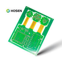 Fabricación de PCB Híbridos Flexibles de Poliimida FR4 de 8 Capas Directo de Fábrica y PCBA Llave en Mano para Gestión de Baterías de Vehículos de Nueva Energía