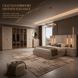 Custom Full Set Hotel Bedroom Sets with <strong>King</strong> Bed Wardrobe and Dual Work Desk Functional Hotel Furniture Hotel Apartment Projects - Product Image 1