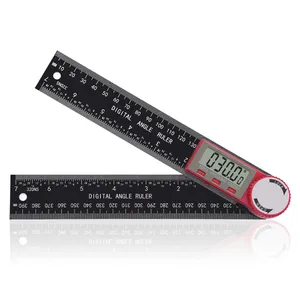 200Mm Kỹ Thuật Số Góc Thước Đo Góc Thước Đo Góc Finder Carbon Máy Đo Độ Nghiêng Goniometer Điện Tử Góc Công Cụ Đo