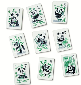Mahjong en papier personnalisé à triple dos brillant pour cadeau - Product Image 1