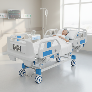 Медицинская кровать Diquan4 класса люкс с автоматическим управлением для домашнего ухода и реабилитации, с функцией переворачивания, из АБС-пластика, медицинская мебель - Product Image 2