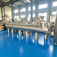 ZLG Model Industriële Automatische PLC-Gestuurde Trillende Vloeibeddroger voor Rode Linzen met Competitieve Prijs