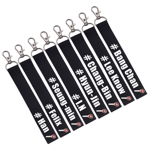 KPOP Album 5 étoiles pour enfants errants lanière de téléphone portable mode lettre imprimé porte-clés sac pendentif BangChan <span class=keywords><strong>Felix</strong></span> HyunJin Fans cadeau - Product Image 1