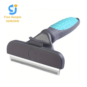 Oferta Especial: Peine Portátil de TPR Suave y Acero Inoxidable para Eliminar Pelo de Mascotas, Herramienta de Aseo Autolimpiante para Perros y Gatos, Peine Desenredante Conveniente - Product Image 1