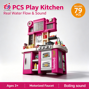 Jouet <span class=keywords><strong>de</strong></span> <span class=keywords><strong>cuisine</strong></span> pour enfants Chengji, jouet <span class=keywords><strong>de</strong></span> simulation, cuisinière électrique, lumière, musique, ensemble <span class=keywords><strong>de</strong></span> jouets <span class=keywords><strong>de</strong></span> <span class=keywords><strong>cuisine</strong></span> en plastique pour enfants, jeux <span class=keywords><strong>de</strong></span> <span class=keywords><strong>cuisine</strong></span> - Product Image 2