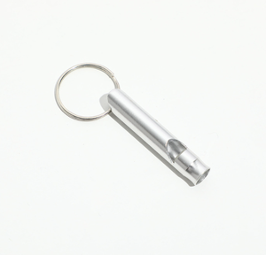 Silbato de Aleación de Aluminio HPW0210, Portátil, para Exteriores, Camping, Caza, Rescate, Supervivencia, Tamaño S, 4.7*0.9cm, con Llavero - Product Image 5