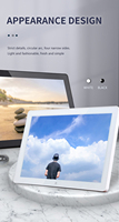 Tablette Android intelligente 12, 13,3, 15,6 pouces, affichage numérique commercial, affichage publicitaire POE, commande NFC, VESA, tablette pour salle de réunion