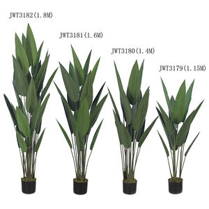 Paradis artificiel Oiseaux Plantes Vente Chaude Arbre Artificiel Bananier pour Pas Cher En Gros - Product Image 2