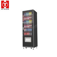Kiosque de libre-service personnalisé, distributeur automatique de snacks et boissons, lecteur de cartes métalliques, monnayeur, code QR, jetons, SDK – Offre Spéciale