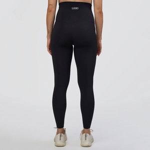 Leggings de yoga et de <span class=keywords><strong>fitness</strong></span> <span class=keywords><strong>pour</strong></span> femmes, taille haute, avec soutien abdominal <span class=keywords><strong>pour</strong></span> la maternité, coupe ajustée, personnalisables, extensibles dans 4 directions, respirants, <span class=keywords><strong>pour</strong></span> la gym - Product Image 2
