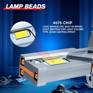 Accessoires automobiles 2024 D1S LED D2S D3S D4S D5D D8S Phares LED de voiture 120W Focos LED Auto 3 tubes en cuivre Série D - Product Image 5