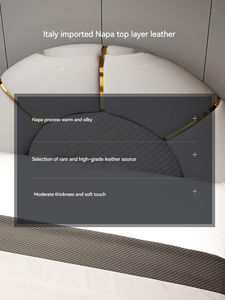 יוקרתי מודרני ריהוט חדר שינה עור כפול רך מיטה זוגית מיטת קווין נרדית חומה מיטה - Product Image 6