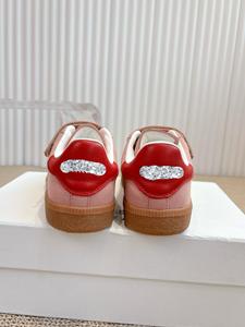 Chaussures de sport blanches classiques pour femmes, version haute, <span class=keywords><strong>cuir</strong></span> véritable, semelle épaisse, chaussures d'entraînement d'hiver avec velcro, tendance de la mode - Product Image 3