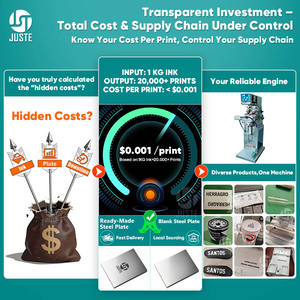 Machine d'impression tampon à deux couleurs pour bouteilles, plastique, cadrans de montres, ampoules <span class=keywords><strong>LED</strong></span>, panneaux de machines à laver, poêles à frire, gommes - Product Image 5