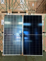 Module photovoltaïque bifacial Hi-MO X10 pour LR7-72HVD 640-665M 144 cellules type N double vitrage, boîtier de jonction IP68, système réseau 650W