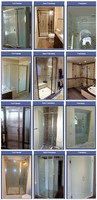 Fenêtres à battants en aluminium à rupture de pont thermique, double vitrage, écoénergétiques, pour maison, villa, fenêtre basculante et pivotante