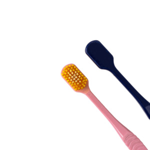 Chất lượng cao dành cho người lớn bàn chải đánh răng PBT đôi chỉ dây cứng lông nhẹ thuận tiện PP xử lý để sử dụng nhà cho nam giới phụ nữ - Product Image 4