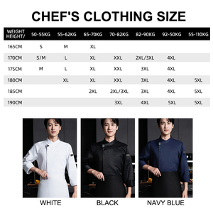 Chemise <span class=keywords><strong>de</strong></span> <span class=keywords><strong>cuisine</strong></span> à manches longues, uniformes <span class=keywords><strong>de</strong></span> travail d'été pour hommes et femmes, vestes <span class=keywords><strong>de</strong></span> chef <span class=keywords><strong>de</strong></span> <span class=keywords><strong>cuisine</strong></span> - Product Image 5
