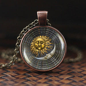 Collar con Colgante de Cúpula de Cristal con Escarabajo Egipcio, Símbolo de Fuerza, Ojo de Horus <span class=keywords><strong>Antiguo</strong></span>, Joyería Egipcia, Amuleto de Moda, Regalo para Mujer - Product Image 3