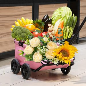Carritos Plegables de 4 Ruedas para Mascotas, Carrito Portátil para Bebés, Gatos, Perros, Carrito para Perros, Carritos para Perros, Gatos y Otros Animales Pequeños - Product Image 5