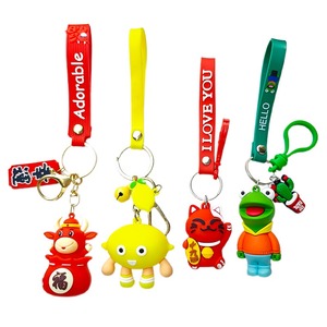 Llavero de Goma PVC Suave 3D Personalizado con Logotipo, Personaje de Dibujos Animados, Recuerdo, Accesorios para Llaveros como Regalo, Llavero de Animal - Product Image 4