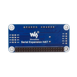 Waveshare - Expansión de Interfaz Serial HAT para Raspberry Pi Zero/Zero W/Zero WH/2B/3B/3B+ con Interfaz I2C y 2 Canales UART K651 - Product Image 3