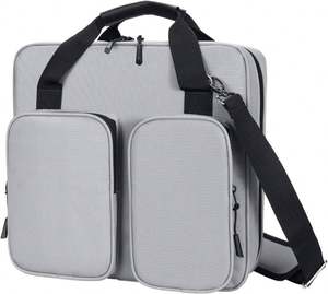 Professional <b>3</b> <b>Ring</b> <b>3</b> Inch Zipper <b>Binder</b> Free Sample BSCI with Detachable Shoulder Strap Made of Durable Polyester - Product Image 5