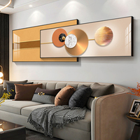 Peinture de décoration et Arts muraux imprimés sur toile à l'huile, peinture décorative de paysage pour salon, chambre à coucher