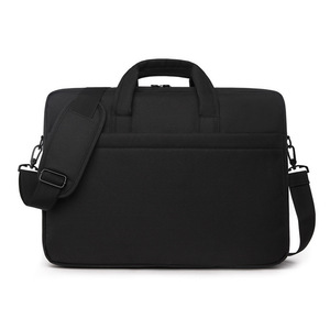 Sac pour ordinateur portable minimaliste, sacoche d'affaires, sac à bandoulière décontracté, couleur unie, grande capacité, portable, unisexe, nouveau sac pour ordinateur portable simple - Product Image 2