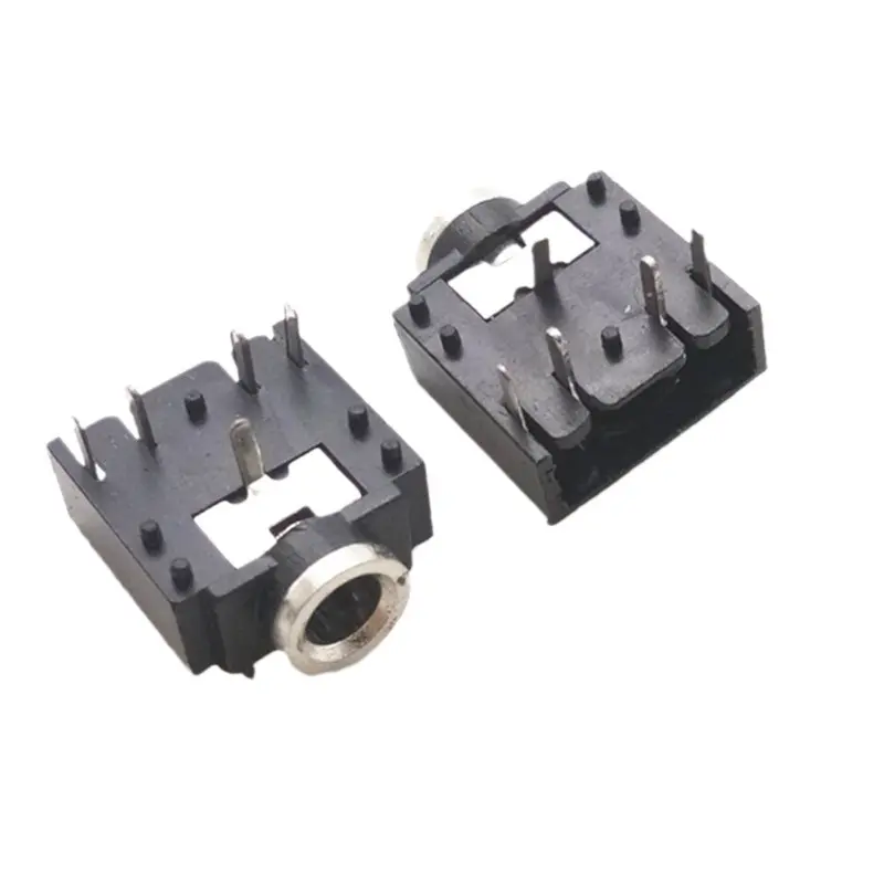 DIP 5 PIN 3,5mm Audio-Buchse Leiterplatte halterung Buchse 1/8 Zoll 3,5mm Audio-Leiterplatte buchse 3,5 Buchse Stereo PJ3F07 3,5mm Buchsen buchse