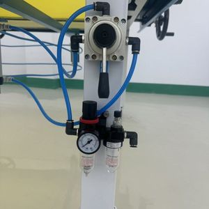 Máquina Neumática para Estirar Mallas de Serigrafía, Equipo de Tensión para Marcos de Serigrafía - Product Image 4