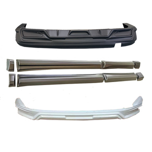 Kit de Carrocería para Auto 2023 con Alerón Delantero, Alerón Trasero y Faldones Laterales, Material Plástico ABS, Sin Color, para 2024 - Product Image 2
