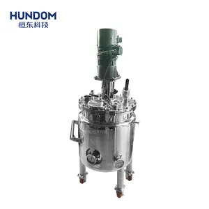 50 100 stainless steel paint reactor machine reaction kettle fermenting tank chemical reaction kettle