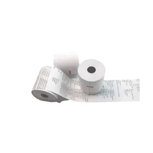 Chinese Supplier Blank Cash Register Terminal 58x50 58x40 58x30 Green Thermal Paper For Cashier Counter